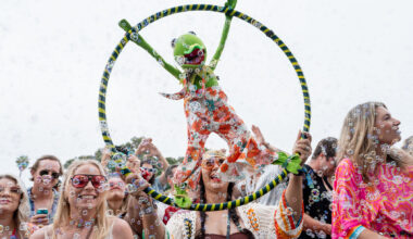 Mustache Bash music fest brings catwalks, cartwheels to Mission Beach