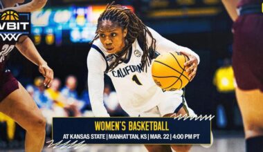 Cal Heads To Kansas State For WBIT Second Round