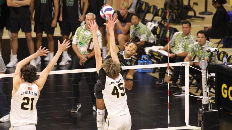 Men’s Volleyball Completes Series Sweep of No. 2 Long Beach State