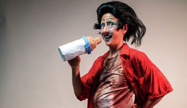 Analisa Raya-Flores in “Señor Babyhead,” which tours to the Church of Clown.
