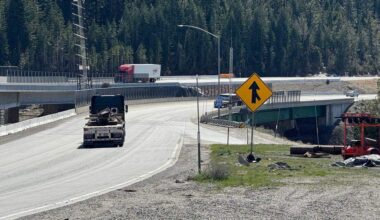 I-80 Yuba Gap lane closures cause Sierra Nevada delays