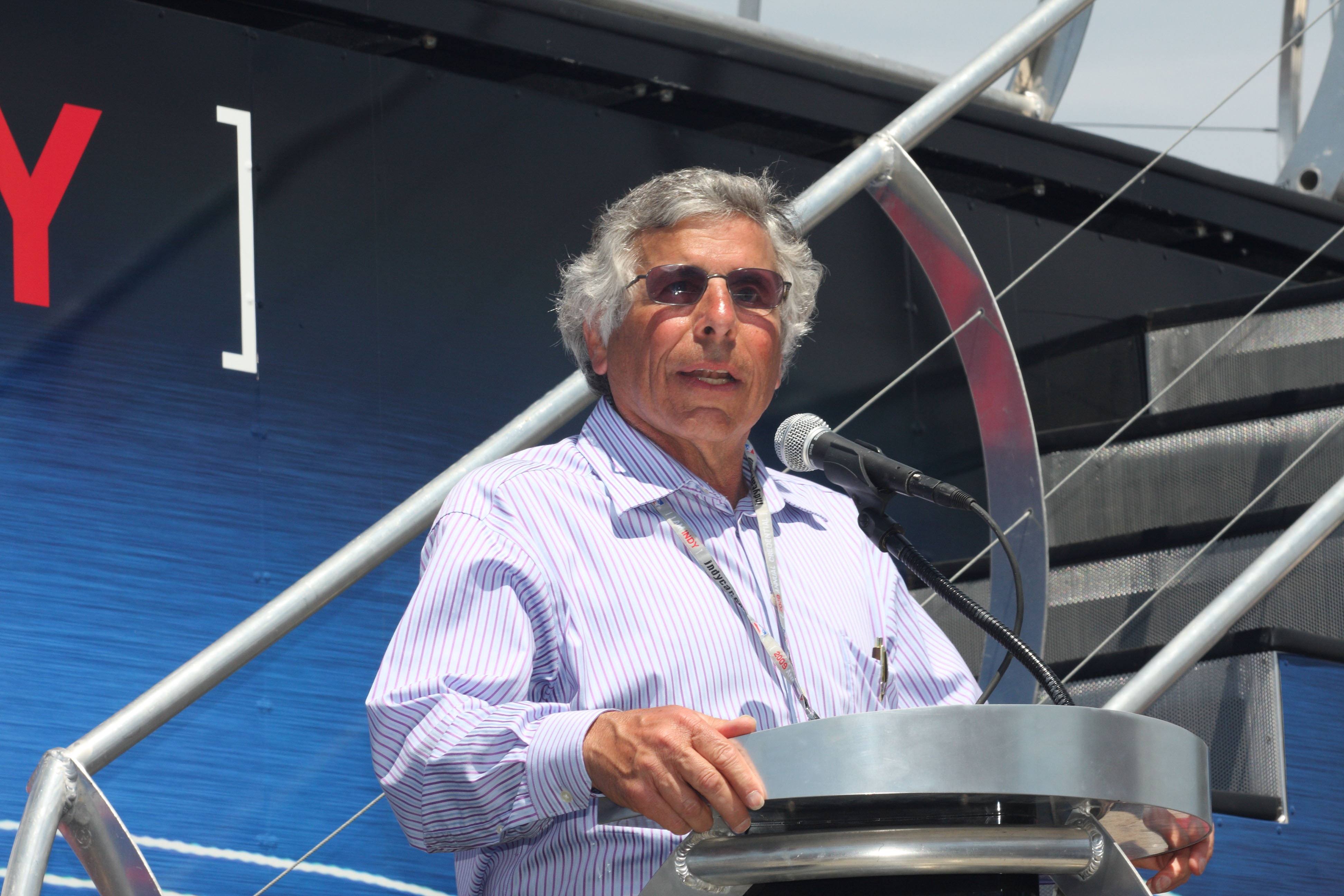 Jim Michaelian, Grand Prix Association of Long Beach president and...