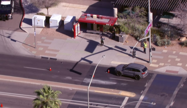 Pedestrian hospitalized after crash in Mesa