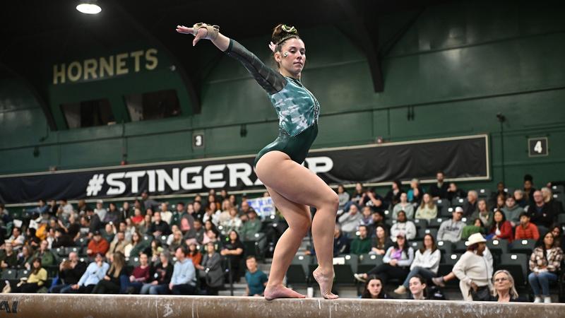 DRIESSEN QUALIFIES FOR NCAA CORVALLIS REGIONAL AS BEAM SPECIALIST