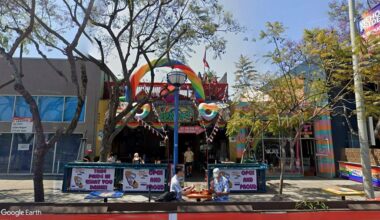 West Hollywood street brawl caught on camera leaves two injured on Santa Monica Boulevard