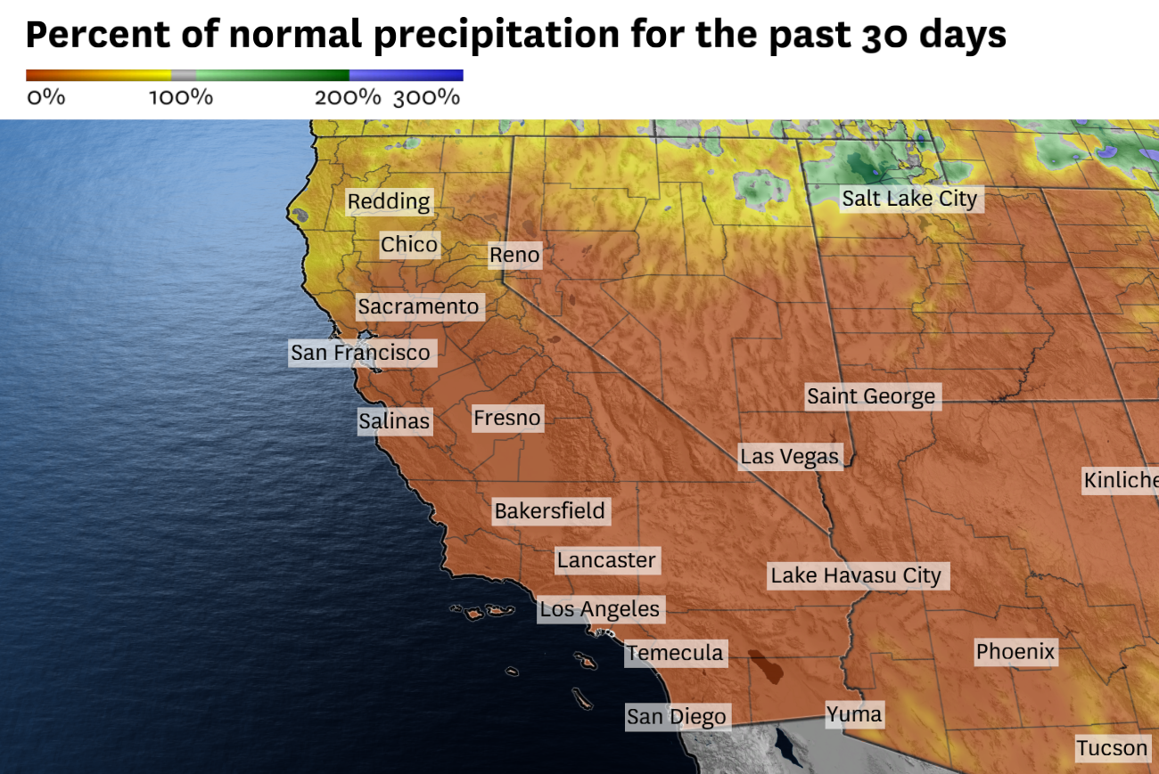 Here’s when California’s hot, dry spell could come to an end