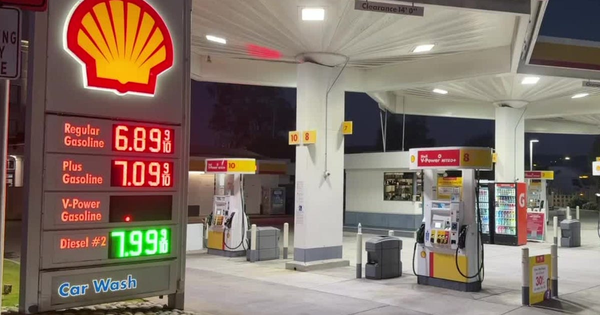 Pain at the pump: One gas station in S. San Francisco near $7 a gallon