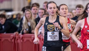 Rice Named First #HLTF Women's Track Athlete of the Week