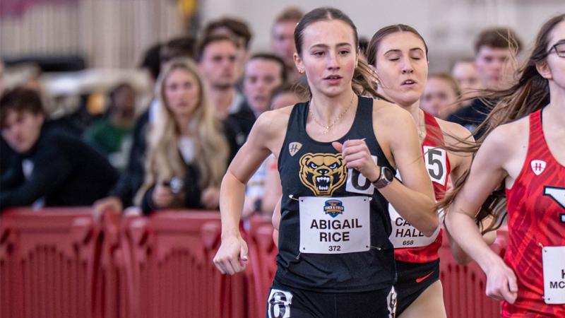 Rice Named First #HLTF Women's Track Athlete of the Week