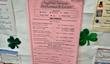 Art contest, exhibit for San Diego seniors! – Cool San Diego Sights!