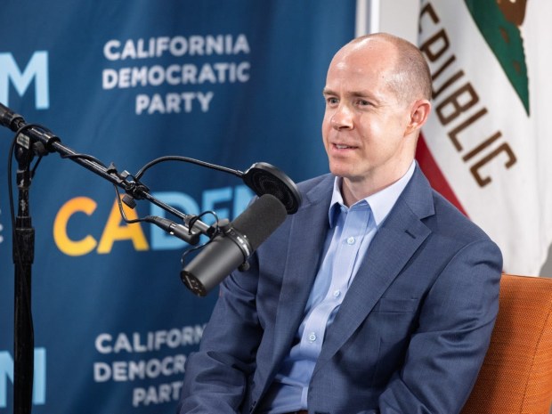 California Democratic Party Chair Rusty Hicks is seen in this 2025 file photo. (Photo credit: Chris Olivarez)