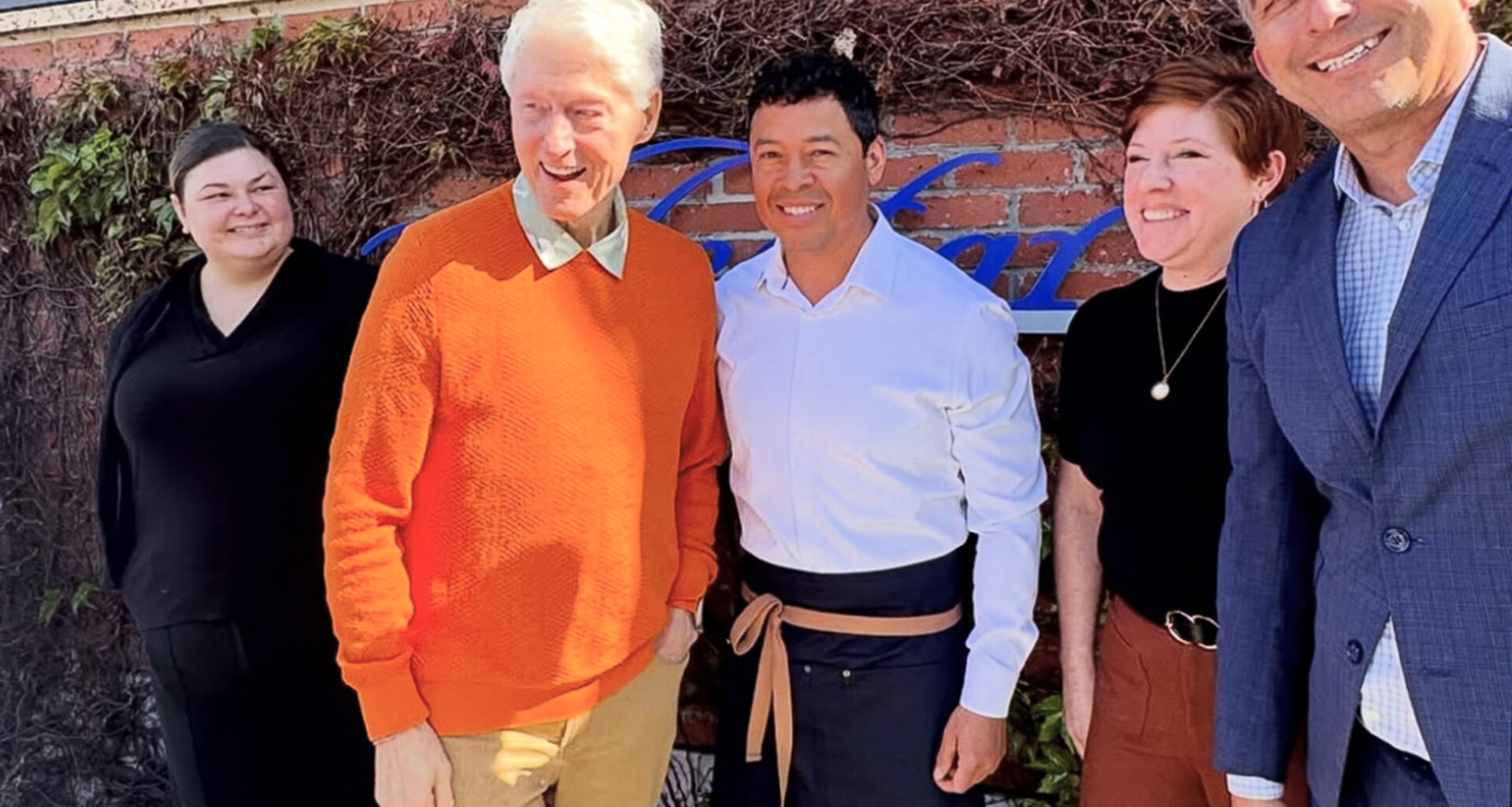 Bill Clinton just ate brunch with Gavin Newsom at SF restaurant