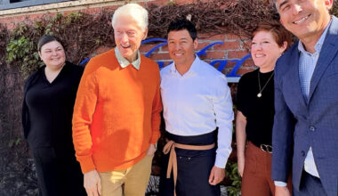 Bill Clinton just ate brunch with Gavin Newsom at SF restaurant
