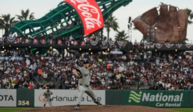 Yankees Opening Night at San Francisco