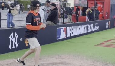 San Francisco Giants fans welcomed back with opening night attractions
