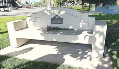 The powerful impact of League of Wives honored at bench dedication