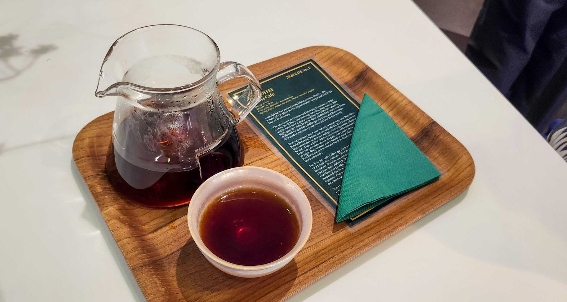 The Wild Fox in SF is serving a $105 cup of specialty coffee