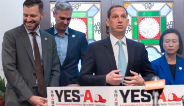 Mayor, Other Leaders In Chinatown Call For Support Of Earthquake Bond On June Ballot