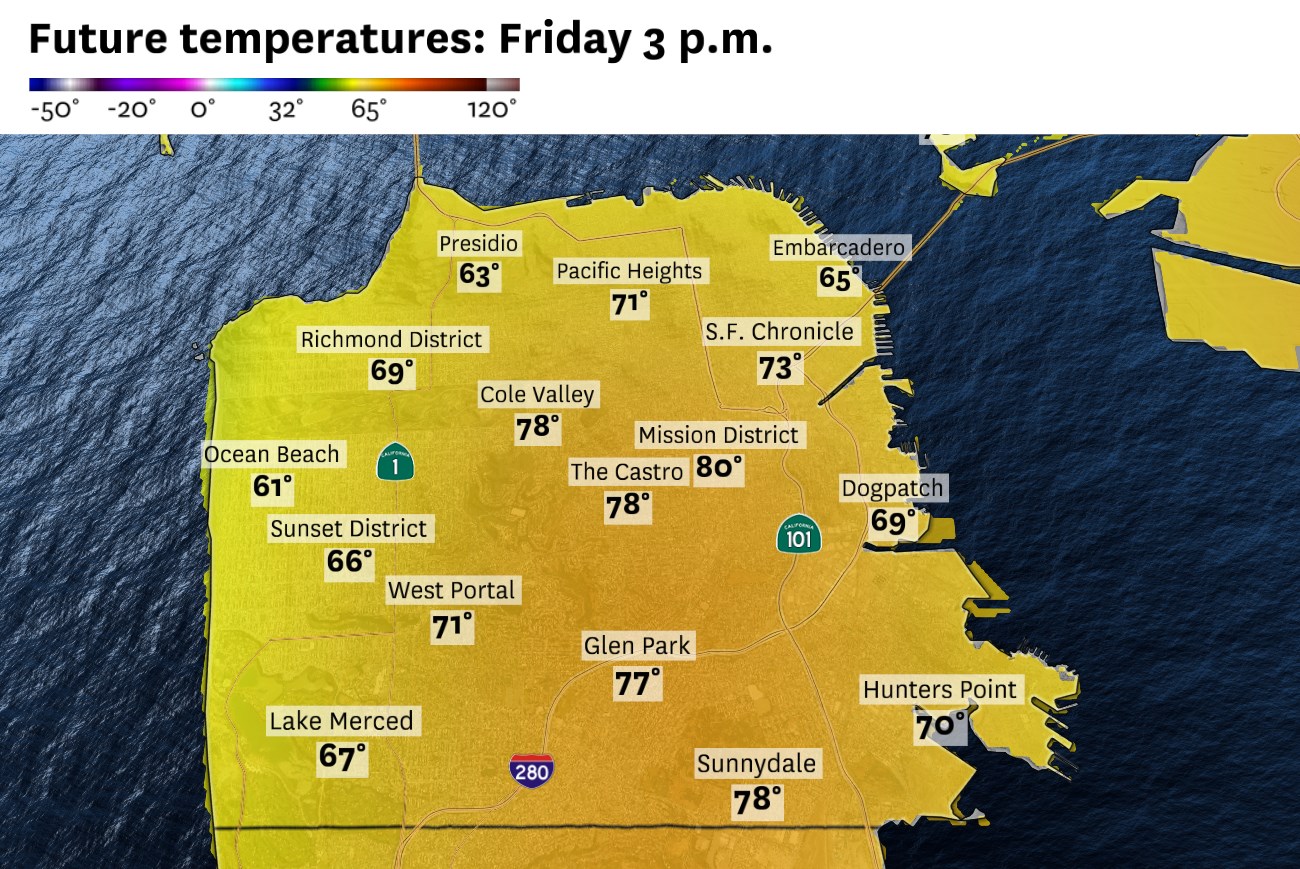 Bay Area weather warmup to lock in record month