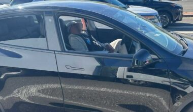 Man passed out in Tesla driving through California city: police