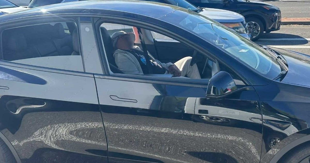 Man passed out in Tesla driving through California city: police