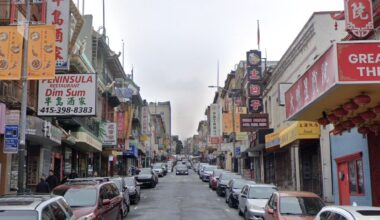 Driver crashes into S.F. Chinatown building, injuring two pedestrians