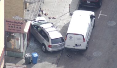 Fatal car crash into SF Chinatown restaurant, 1 killed, 1 injured: SFPD