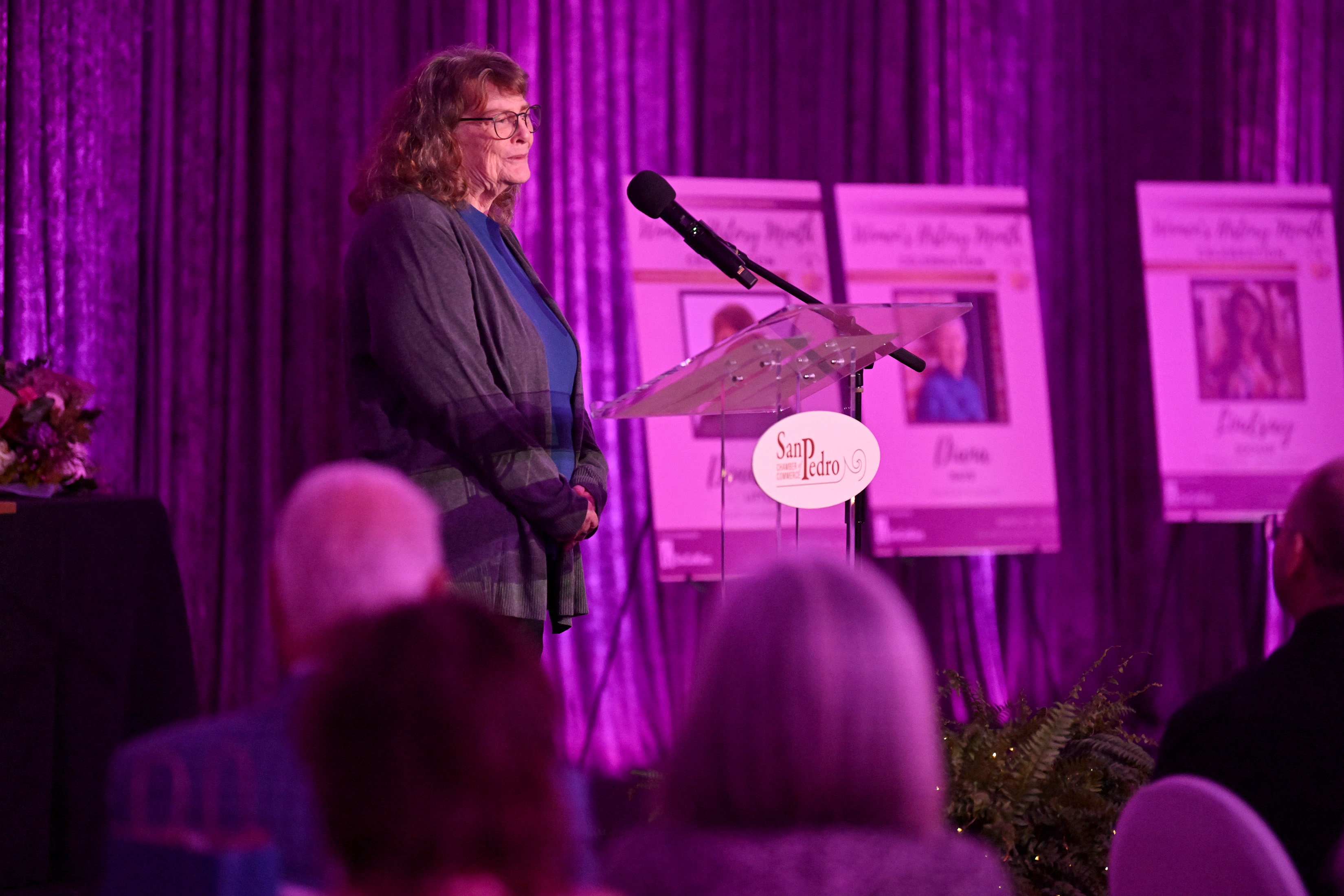 The Daily Breezeâs own Donna Littlejohn receives the Legacy Journalism...