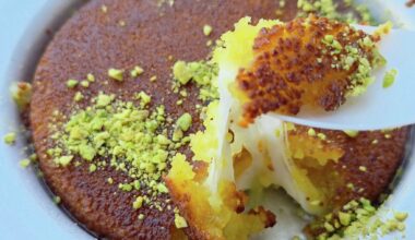 Roast & Toast makes a fantastic Palestinian knafeh dessert