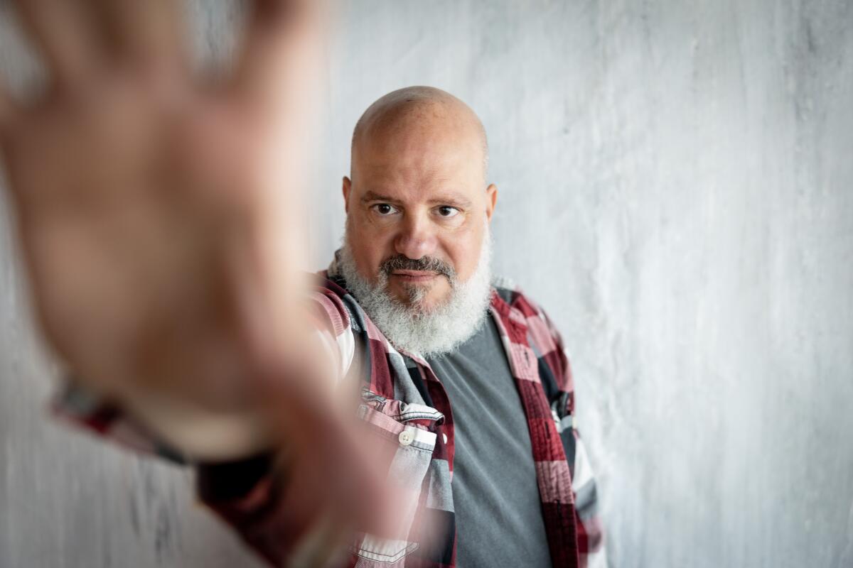 Comedian David Cross poses for a portrait 