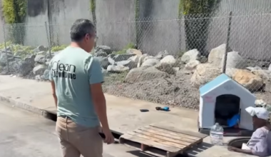 Homeless encampment found inside a storm drain near the 110 Freeway.