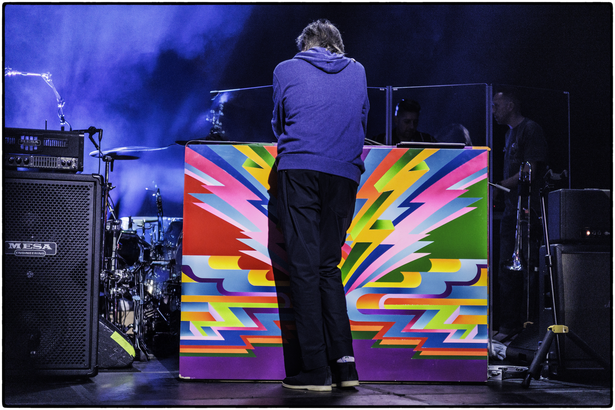Paul McCartney, seen here during soundcheck, played the first of...