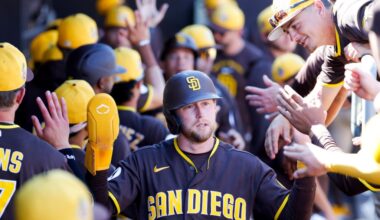 Jake Cronenworth leading off against first opposing right-hander