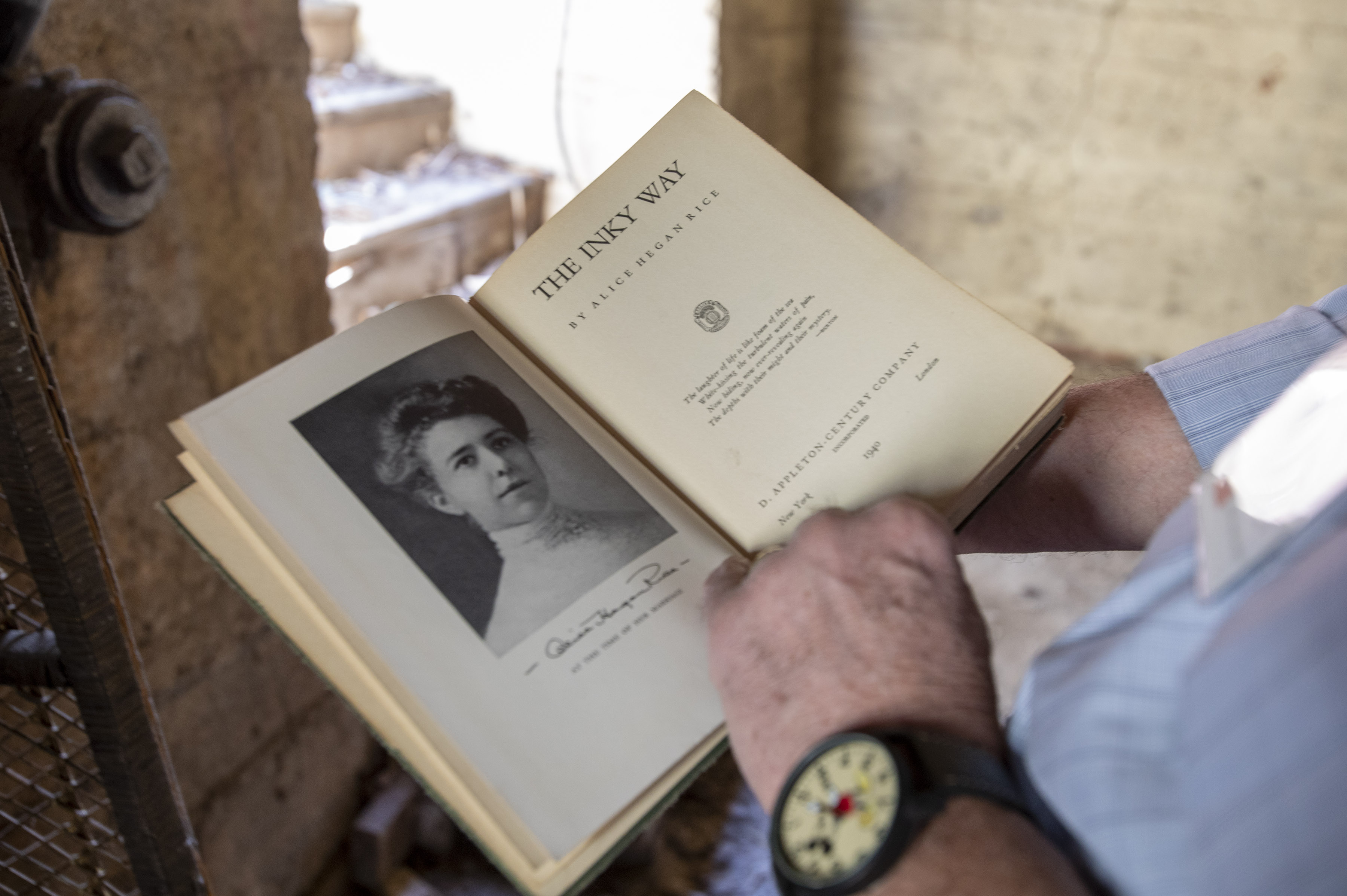 Mike Sodergren of San Jose’s Preservation Action Council finds an...