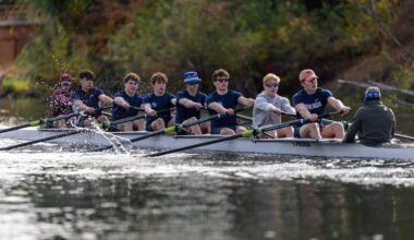 Men's Rowing Wraps Up First Day of San Diego Crew Classic