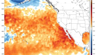 California coastal ocean warming could have critical effects