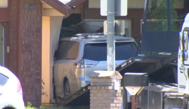 Man arrested after violating restraining order and driving into Fresno home, police say