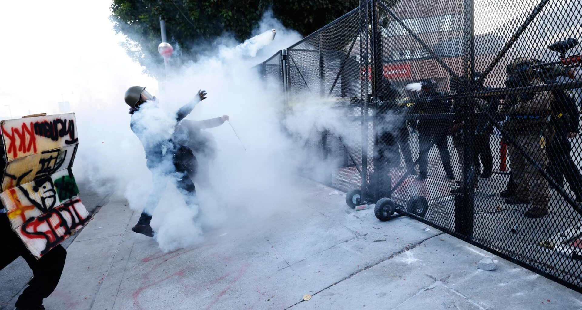 Dozens arrested for failing to disperse after 'No Kings' rally in Los Angeles