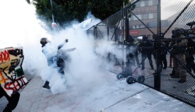 Dozens arrested for failing to disperse after 'No Kings' rally in Los Angeles