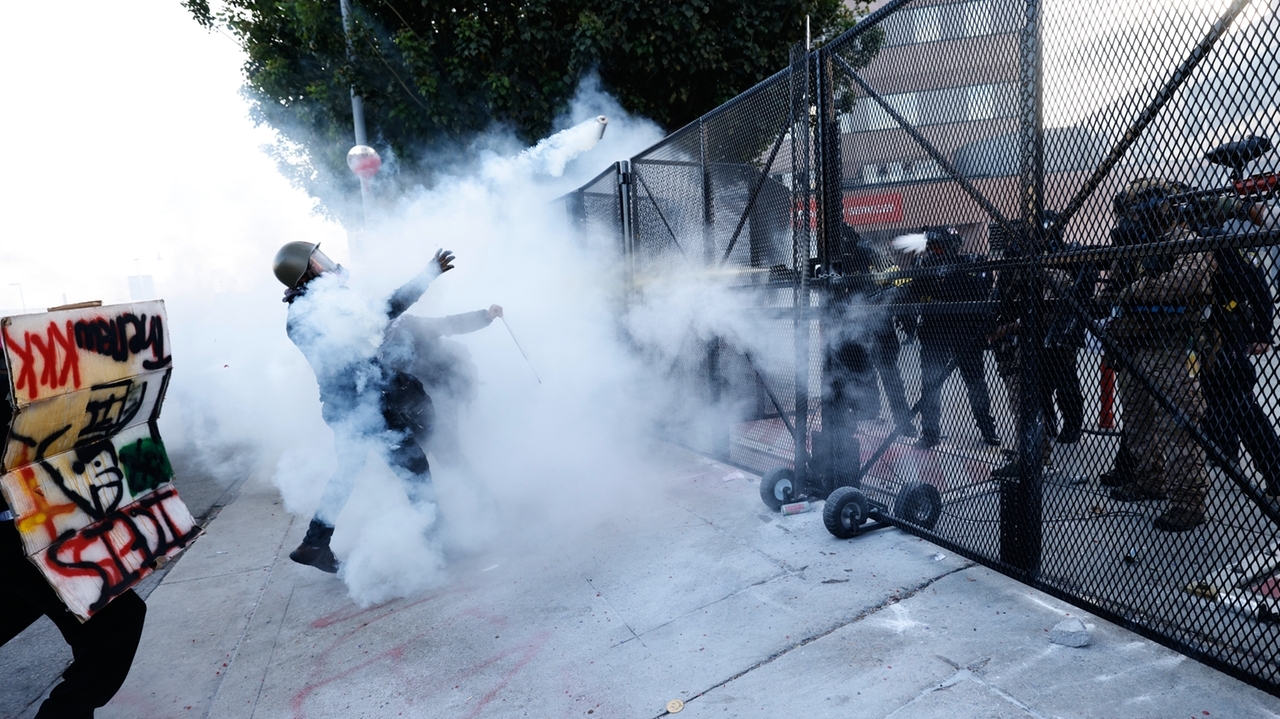 Dozens arrested for failing to disperse after 'No Kings' rally in Los Angeles