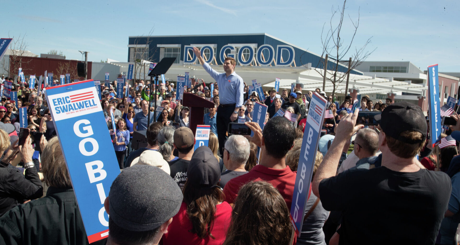 Here's why Swalwell’s campaign downplays his Dublin hometown