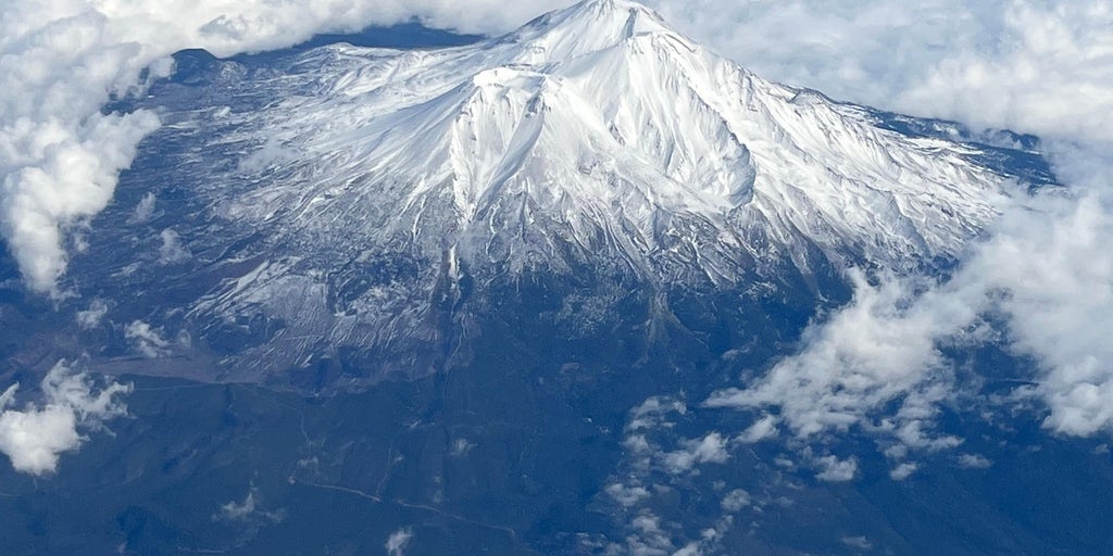 To study California’s largest active volcano, scientists first have to climb it