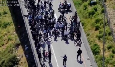CHP block bicycle takeover of Bay Bridge