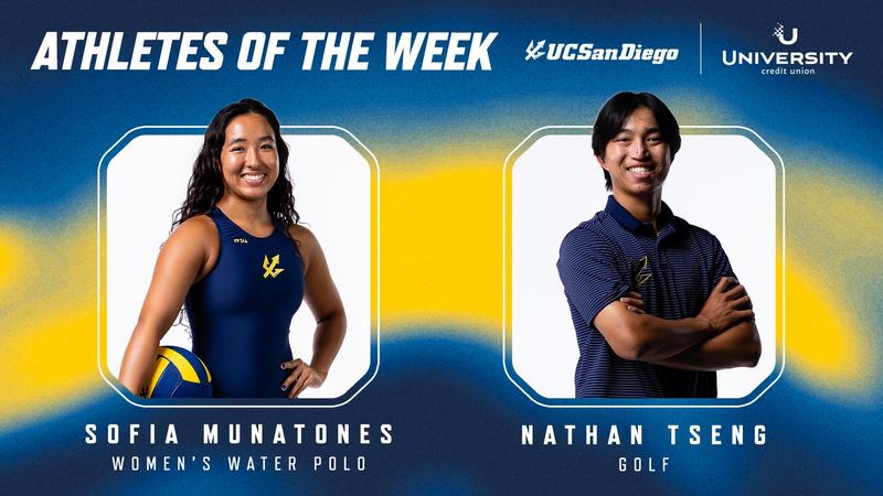 UCU Athletes of the Week are Munatones and Tseng
