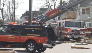 Fire reported on Los Angeles St. in Springfield