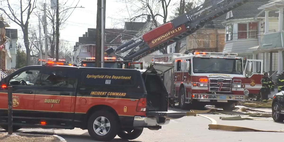 Fire reported on Los Angeles St. in Springfield