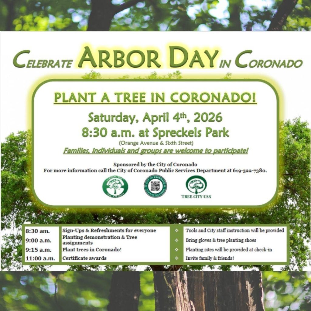 Plant a tree in Coronado