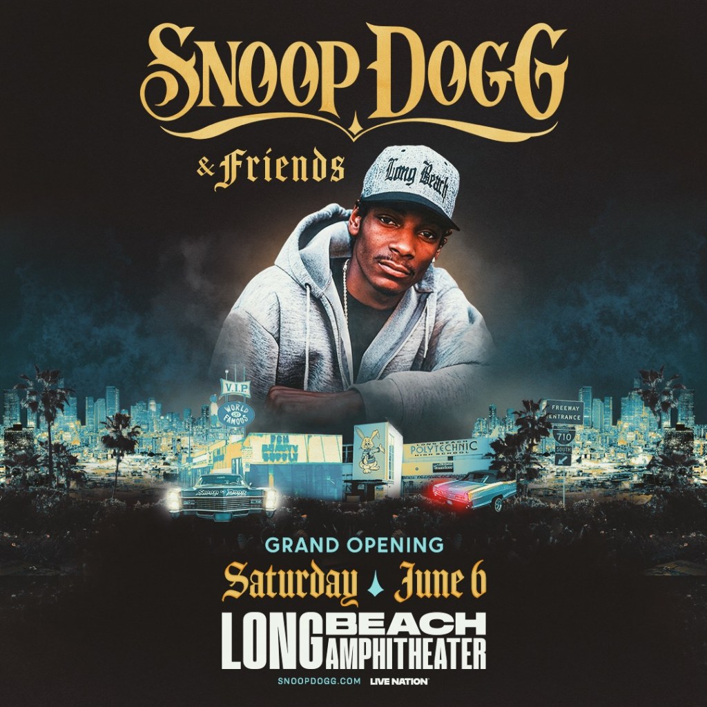Snoop Dogg to perform at Long Beach Amphitheater grand opening on June 6 – Press Telegram