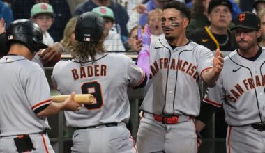 Giants hang on in 9th to beat Padres for Tony Vitello’s first MLB win