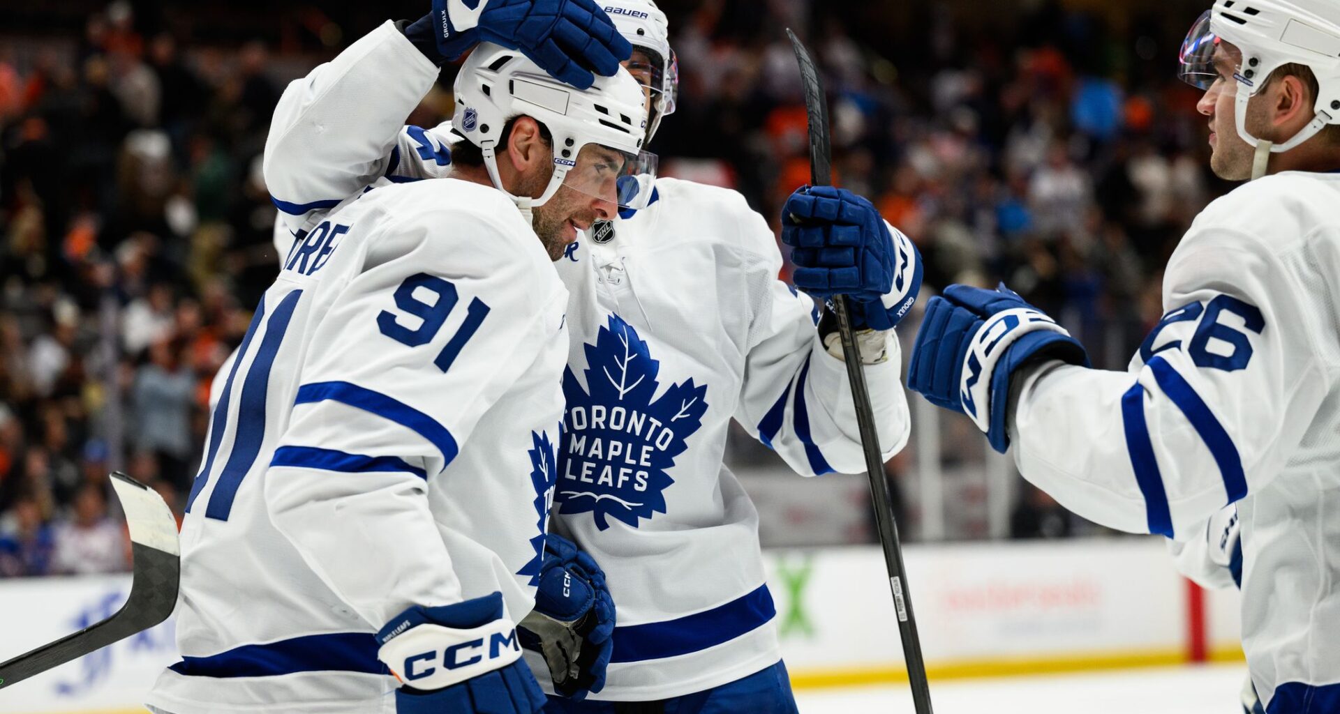 John Tavares scores with 5 seconds left in OT to lift Maple Leafs to 5-4 comeback win over Ducks